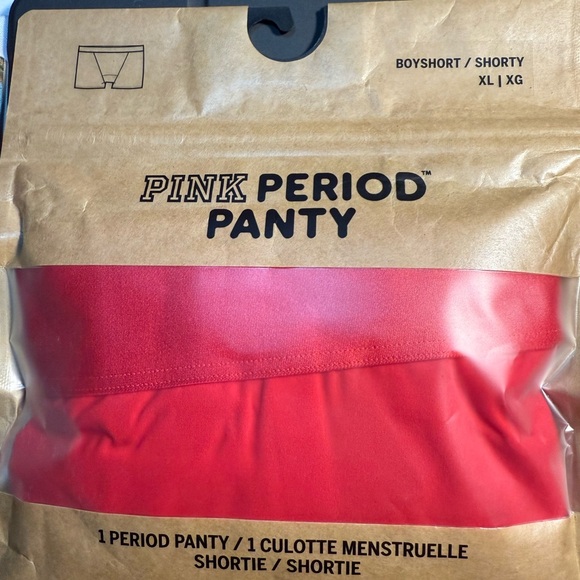 PINK Victoria's Secret Red Period Panty - Picture 1 of 4
